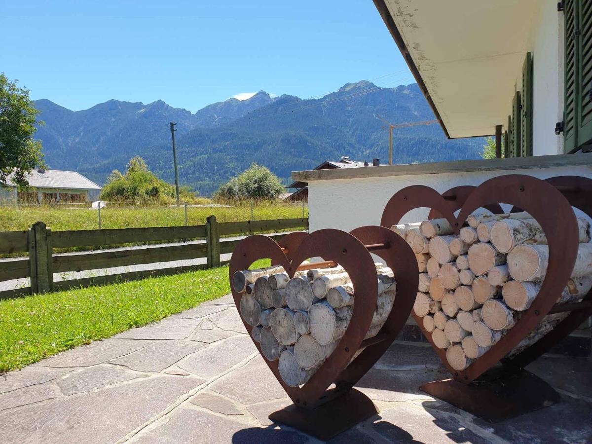 Gaestehaus Bergblick Wallgau Exterior foto